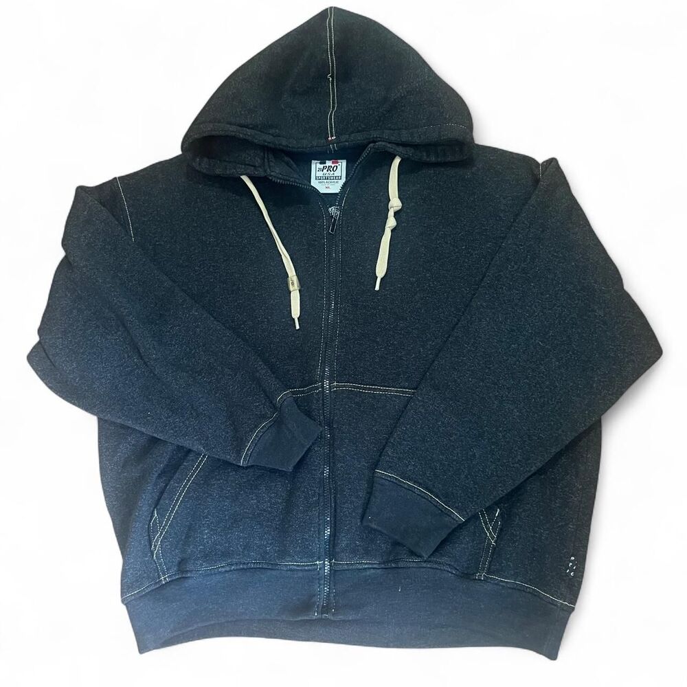 21 Pro Men's Grey Hoodie SZ XL